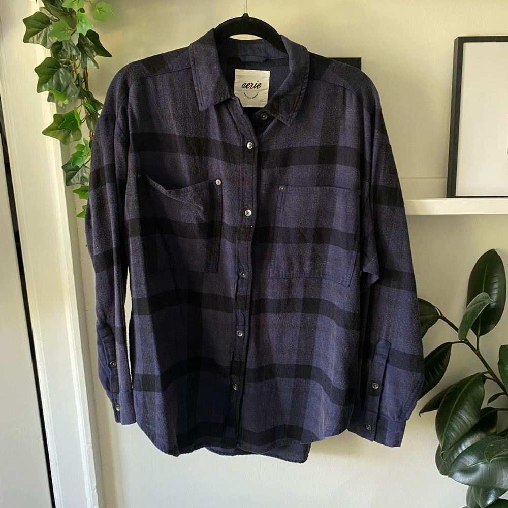 NWOT Aerie Anytime Fave Flannel